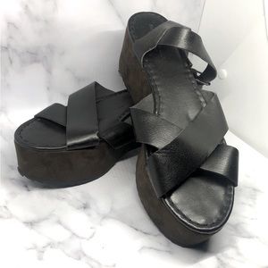 American Eagle Platform Sandals size 11